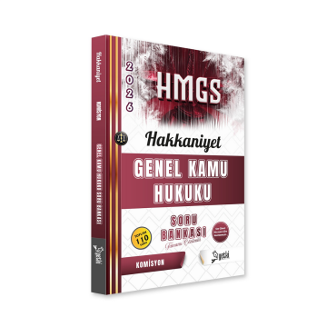 Yetki Yayınları Genel Kamu Hukuku Hakkaniyet Soru Bankası