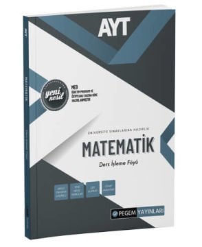 AYT Matematik Ders İşleme Föyü Pegem Akademi