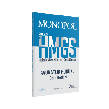 Hmgs Avukatlık Hukuku Ders Notları 2. Baskı Monopol Yayınları
