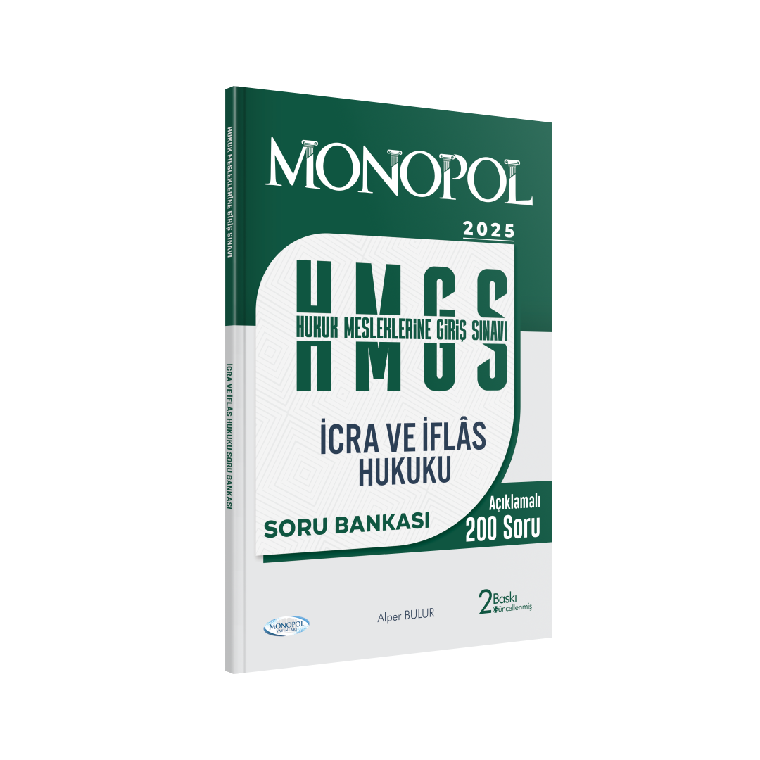 Hmgs İcra Ve İflas Hukuku Soru Bankası 2. Baskı Monopol Yayınları