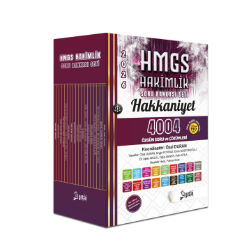 Hakkaniyet Hmgs Hakimlik Soru Bankası Seti Yetki Yayınları