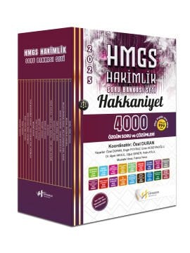 Hakkaniyet Hmgs Hakimlik Soru Bankası Seti Vip Hukuk Yayıncılık