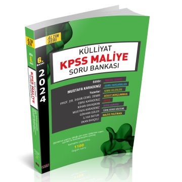 Külliyat KPSS Maliye Soru Bankası