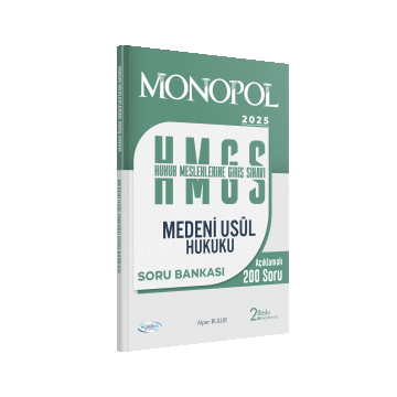 Hmgs Medeni Usul Hukuku Soru Bankası 2. Baskı Monopol Yayınları