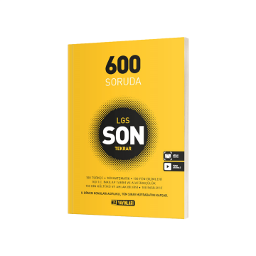 Hız Yayınları 600 Soruda LGS Son Tekrar