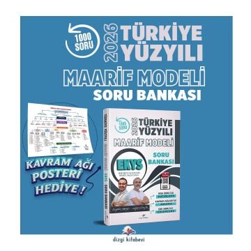 Dizgi Kitap 2026 MEB EKYS Türkiye Yüzyılı Maarif Modeli Tamamı Video Çözümlü Soru Bankası Özgür Hamal Ziya Sümer