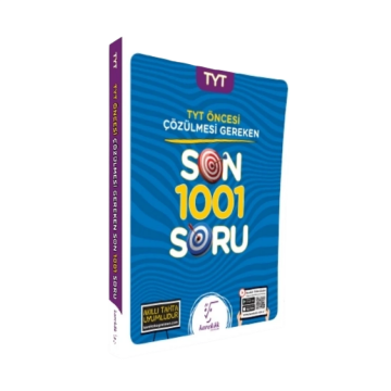 Karekök Yayınları TYT Öncesi Çözülmesi Gereken Son 1001 Soru