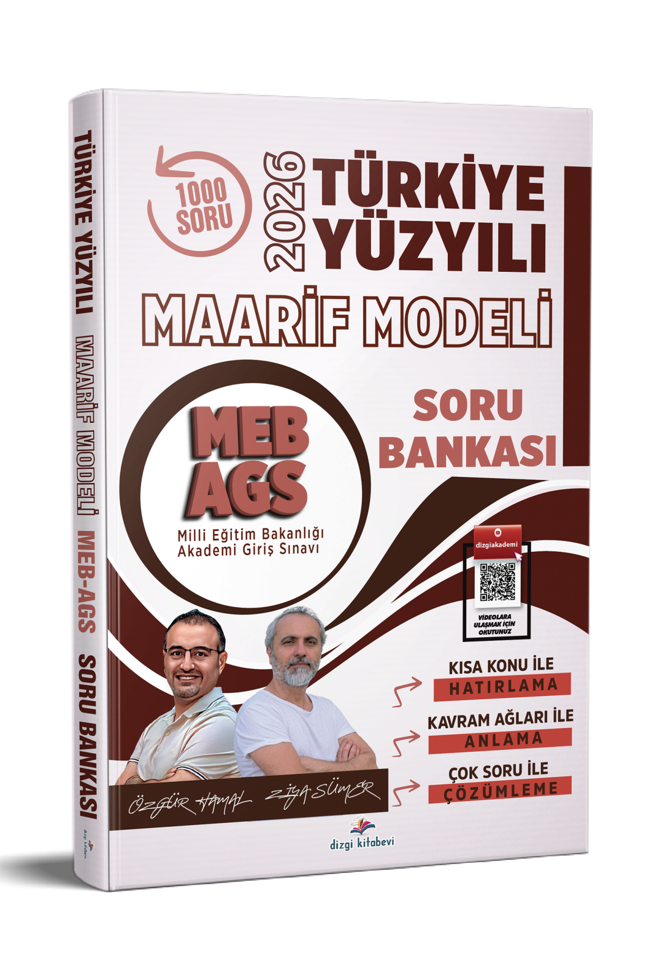 Dizgi Kitap 2026 MEB AGS Türkiye Yüzyılı Maarif Modeli Tamamı Video Çözümlü Soru Bankası Özgür Hamal Ziya Sümer