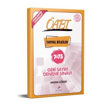 Dizgi Kitap KPSS ÖABT Sosyal Bilgiler Öğretmenliği 7 Deneme Sınavı
