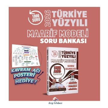 Dizgi Kitap 2026 MEB AGS Türkiye Yüzyılı Maarif Modeli Tamamı Video Çözümlü Soru Bankası Özgür Hamal Ziya Sümer