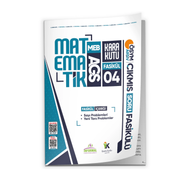 2026 MEB AGS Matematik Kara Kutu 4.Fasikül ÖSYM Çıkmış Soru YENİ TARZ-SAYI PROBLEMLERİ İnformal Yayınları