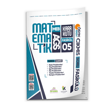 2026 MEB AGS Matematik Kara Kutu 5.Fasikül ÖSYM Çıkmış Soru Bankası PROBLEMLER 2 Çözümlü Modüler Set İnformal Yayınları