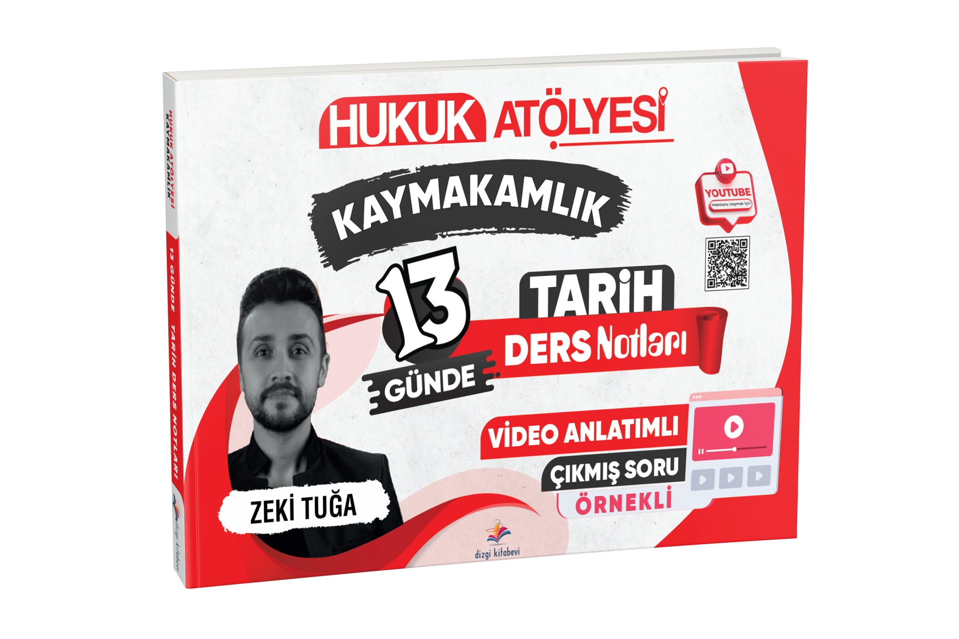 Dizgi Kitap Hukuk Atölyesi Kaymakamlık Çıkmış Soru Örnekli 13 Günde Tarih Ders Notları Zeki Tuğa