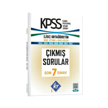 KR Akademi Yayınları 2026 KPSS Lise Ortaöğretim Çıkmış Sorular Son 7 Sınav