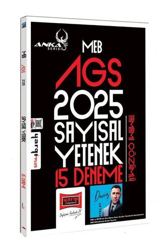 2025 MEB-AGS Anka Serisi Sayısal Yetenek Tamamı Çözümlü 15 Deneme Yargı Yayınları
