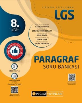 LGS Paragraf Soru Bankası Pegem Yayınları