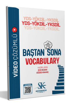 YDS YÖKDİL YKS DİL Baştan Sona Vocabulary SK Yayıncılık ve Kitabevi