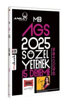 2025 MEB-AGS Anka Serisi Sözel Yetenek Tamamı Çözümlü 15 Deneme Yargı Yayınları