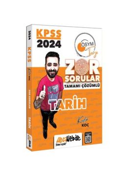 2024 KPSS GK Tarih  Tamamı Çözümlü Zor Sorular