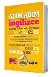 YÖKDİL YDS YDT TOEFL IELTS E-Tep Adım Adım İngilizce Cümle & Metin Çalışması A1 A2 B1 B2 C1 C2 Yargı Yayınları