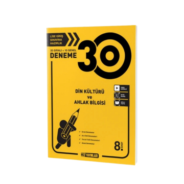 Hız Yayınları LGS 8. Sınıf Din Kültürü ve Ahlak Bilgisi 30'lu Deneme