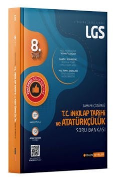 LGS T.C. İnkılap Tarihi ve Atatürkçülük Tamamı Çözümlü Soru Bankası Pegem Yayınları
