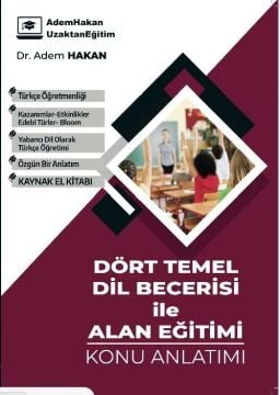 Adem Hakan ÖABT Türkçe Dört Temel Dil Becerisi ile Alan Eğitimi Konu Anlatımı
