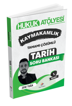 Dizgi Kitap Hukuk Atölyesi Kaymakamlık Tamamı Çözümlü Tarih Soru Bankası Zeki Tuğa