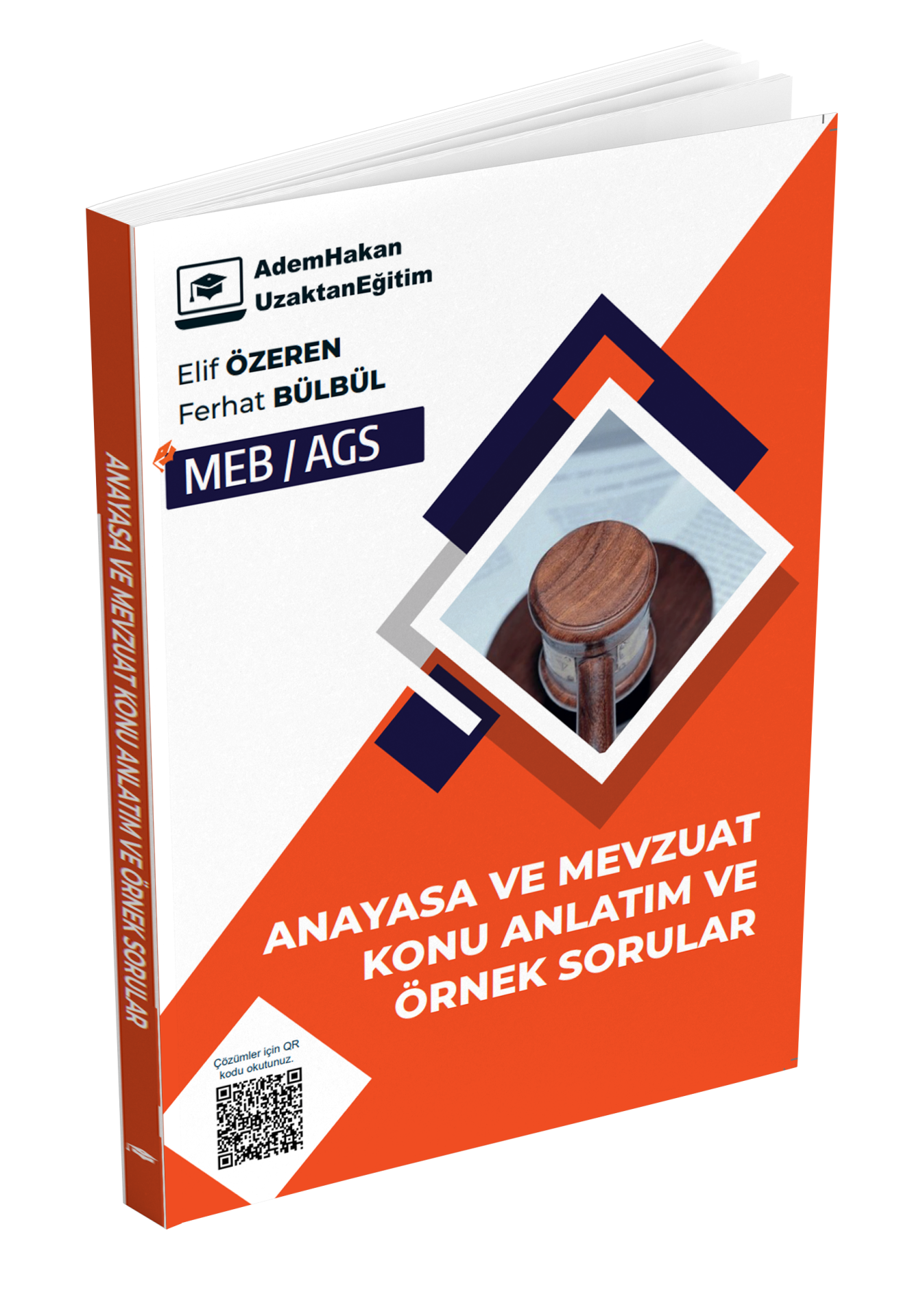 Adem Hakan Uzem 2026 Meb Ags Anayasa ve Mevzuat Konu Anlatım ve Örnek Sorular