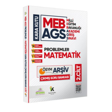 MEB AGS Matematik Kara Kutu 2.Cilt En Kapsamlı ÖSYM Çıkmış Soru Bankası Konu Özetli Dijital Çözümlü İnformal Yayınları