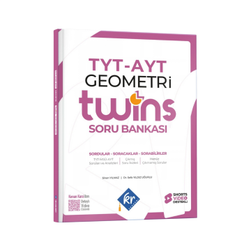 KR Akademi 2027 TYT - AYT Twins Geometri Soru Bankası