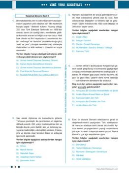 Adem Hakan Uzem 2026 Meb Ags ÖABT Türk Dili ve Edebiyatı Öğretmenliği Soru Bankası﻿