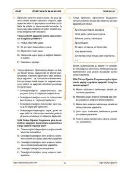 Adem Hakan Uzem 2026 MEB-AGS ÖABT Orhan Veli Türkçe Öğretmenliği Dijital Çözümlü 5 Deneme