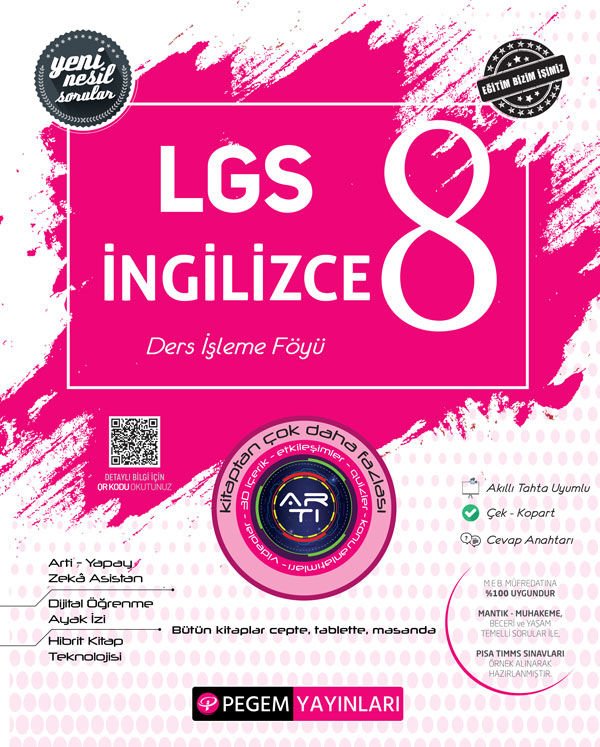 LGS İngilizce Ders İşleme Föyü Pegem Akademi