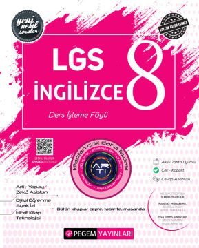 Pegem Akademi LGS İngilizce Ders İşleme Föyü