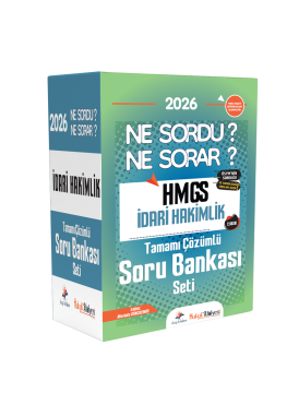 Dizgi Kitap 2026 Hukuk Atölyesi İdari Hakimlik Ne Sordu Ne Sorar Tamamı Çözümlü Soru Bankası Seti