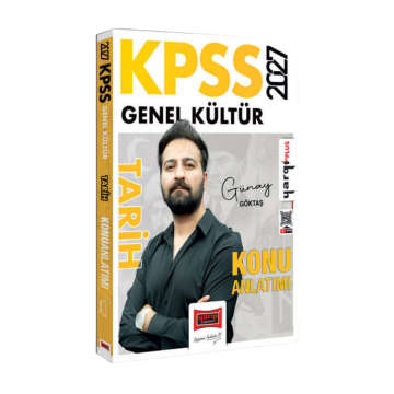 Yargı Yayınları 2027 KPSS Genel Kültür Tarih Konu Anlatımı - Günay Göktaş