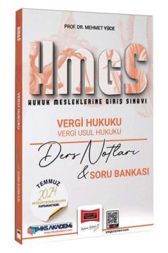 2025 Hukuk Mesleklerine Giriş Sınavı Vergi Hukuku - Vergi Usul Hukuku Ders Notları & Soru Bankası Yargı Yayınları