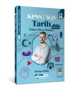 Yediiklim Yayınları 2026 KPSS AGS Atölye Serisi Genel Kültür Tarih Video Ders Notları Ahmet Uğur Karakuza