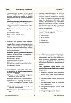 Adem Hakan Uzem 2026 MEB-AGS ÖABT Ömer Seyfettin Türkçe Öğretmenliği Dijital Çözümlü 5 Deneme﻿