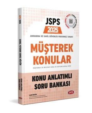 JSPS Müşterek Konular Konu Anlatımlı Soru Bankası Data Yayınları