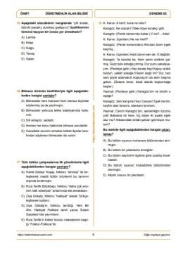 Adem Hakan Uzem 2026 MEB-AGS ÖABT Fuzuli Türk Dili Edebiyatı Öğretmenliği Dijital Çözümlü 5 Deneme﻿
