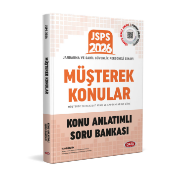 JSPS Müşterek Konular Konu Anlatımlı Soru Bankası Data Yayınları