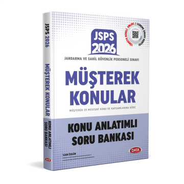 Data Yayınları 2026 JSPS Müşterek Konular Konu Anlatımlı Soru Bankası