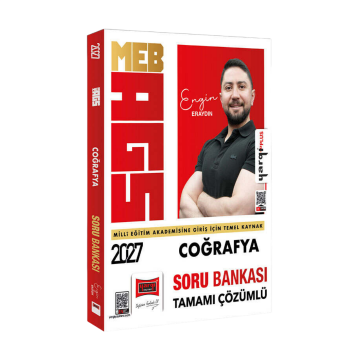 Yargı Yayınları 2027 MEB-AGS Coğrafya Tamamı Çözümlü Soru Bankası - Engin Eraydın