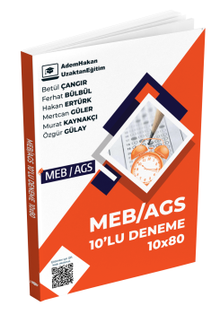 Adem Hakan Uzem MEB-AGS 10'lu Deneme﻿