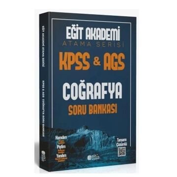 Eğit Akademi KPSS MEB-AGS Coğrafya Atama Serisi Soru Bankası