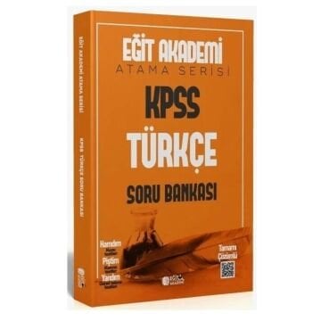 Eğit Akademi KPSS Türkçe Atama Serisi Soru Bankası