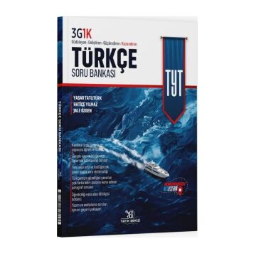 Yayın Denizi Yayınları TYT Türkçe 3G1K Soru Bankası Yaşar TatlıTürk