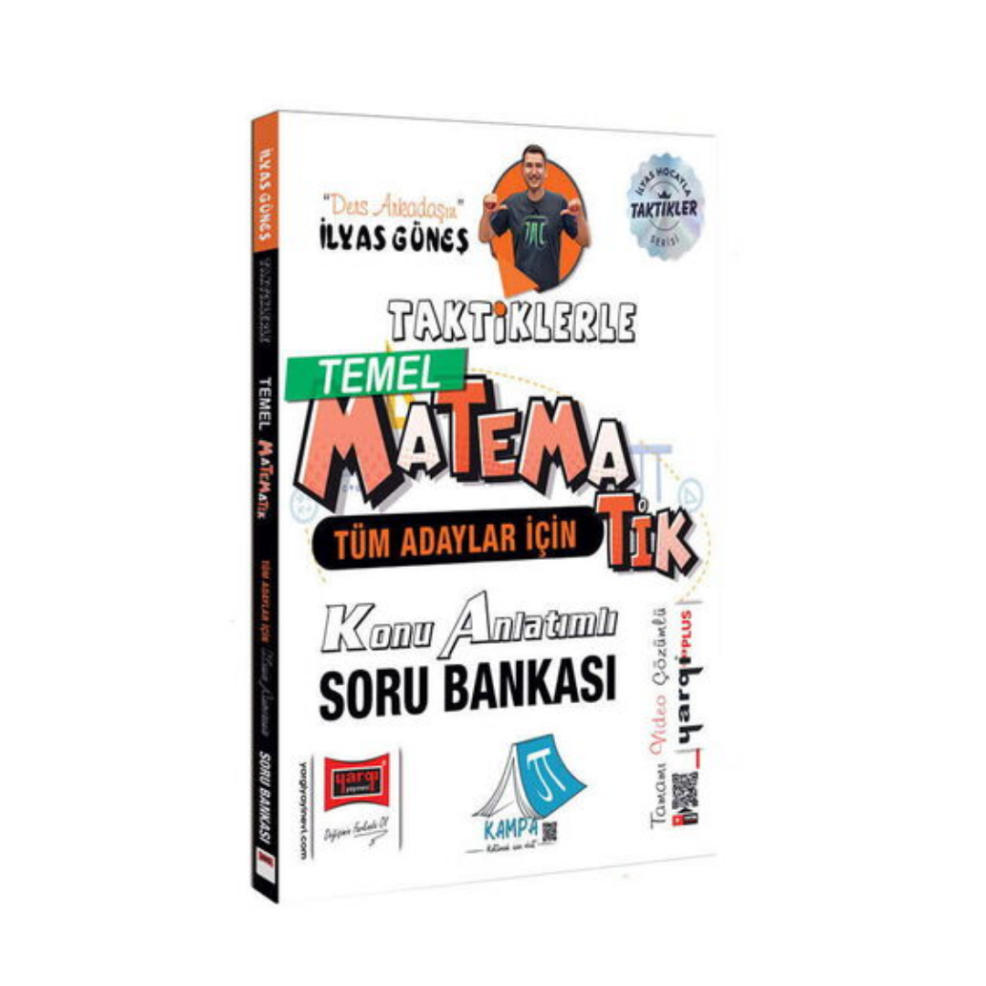 Yargı Yayınları Adaylar İçin Taktiklerle Temel Matematik Konu Anlatımlı Soru Bankası (İlyas Güneş)